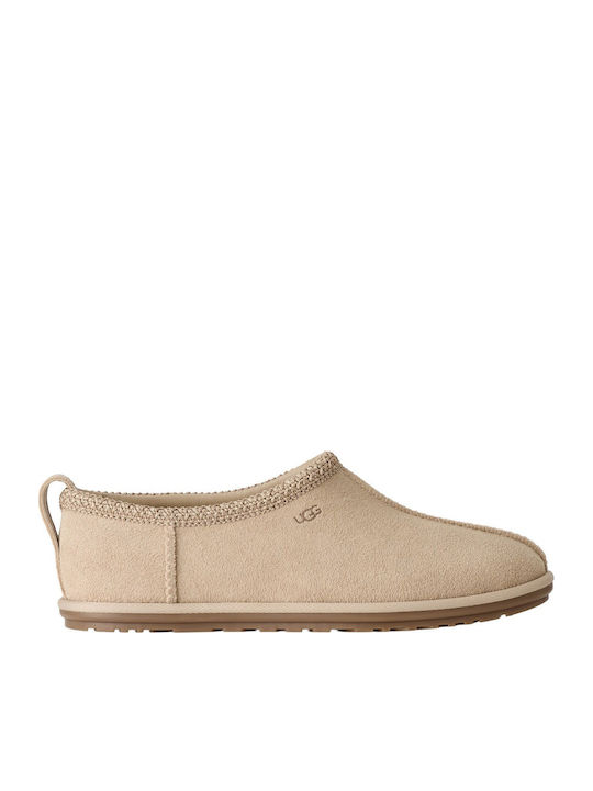 UGG Tasman Leder Damen Hausschuhe Weiße
