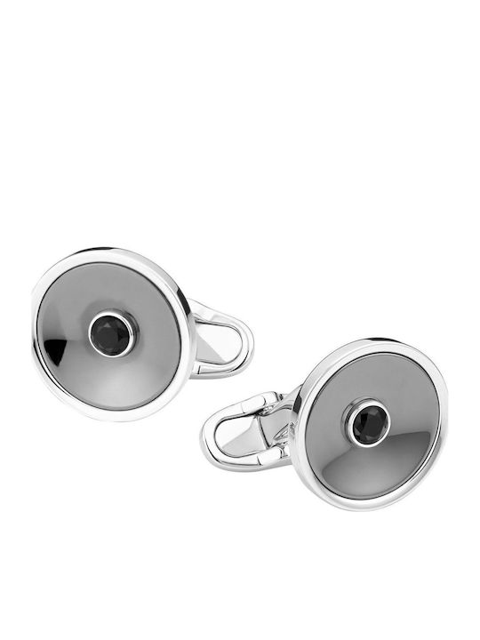 MontBlanc Twins Butoni din Argint în Culoare Neagră MontBlanc Twins Butoni din Argint în Culoare Neagră