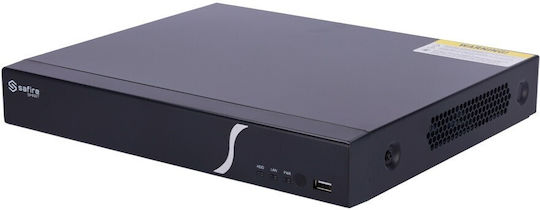 Safire SF-NVR3108-B1 NVR Устройство за запис с 8 канала с 4K резолюция