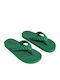 Flip-Flops With Platforms In Green Colour