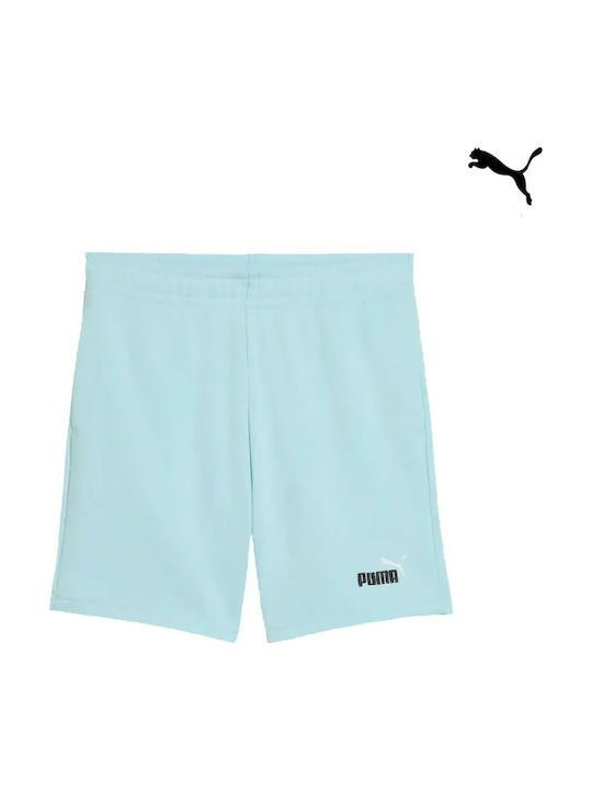 PUMA Спортни детски шорти/бермуди Светлосин
