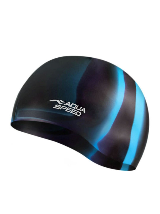 Aqua Speed Bunt Cap Силиконово Къпане Шапка Черно Синьо