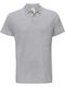 B&C Мъжка рекламна поло тениска Heather Grey