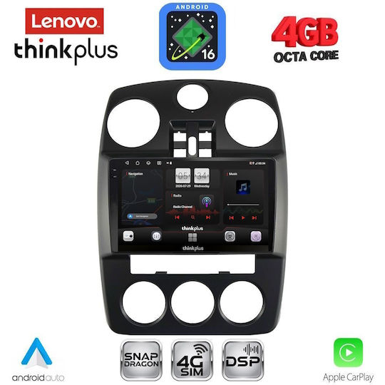 Lenovo Car Audio System Chrysler PT Cruiser 2005-2010 Bluetooth USB WiFi GPS Apple CarPlay Android Auto with 9" Touch Screen