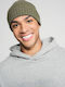 Beanie Unisex Knitted Beanie in Khaki Colour