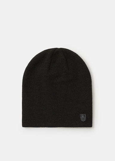 Unisex Beanie Strickmütze in Braun Farbe