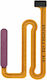 Clappio Fingerprint Sensor Galaxy A14 5g Flex Cable Purple