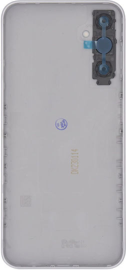 Clappio Handy Ersatzabdeckungen Samsung Galaxy A14 5G Linse Kleber Silber
