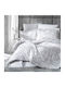 Clasy Home Подредба Пликове За Завивки Alonev 100% Памучна 200x220см Двойна С 2 Калъфки За Възглавници И 1 Чаршаф Luxury