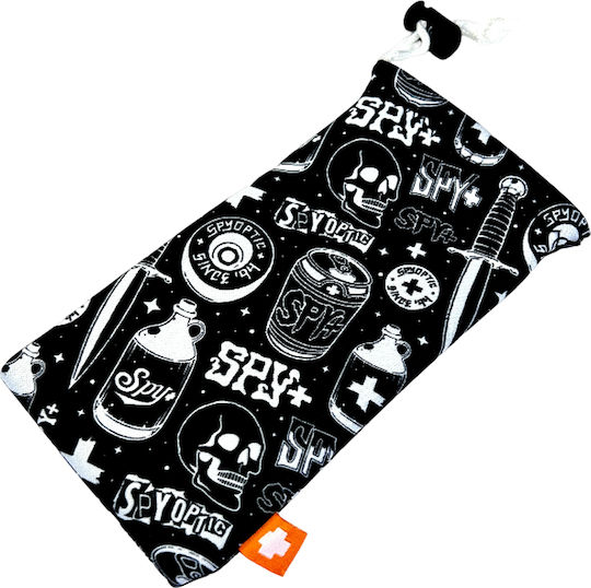 Spy Brillentasche Weiche Mit Schnur Schwarze