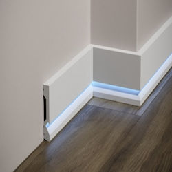 Mofturi De Podea Decorativă De Perete Cu Iluminare Ascunsă 18x100mm Asl 003 Mofturi De Podea Decorativă De Perete Cu Iluminare Ascunsă 18x100mm Asl 003