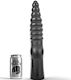 All Black Anal Dildo Black