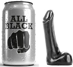 All Black Realistischer Schwarzer Dildo 9 cm 216249 All Black Realistischer Schwarzer Dildo 9 cm 216249