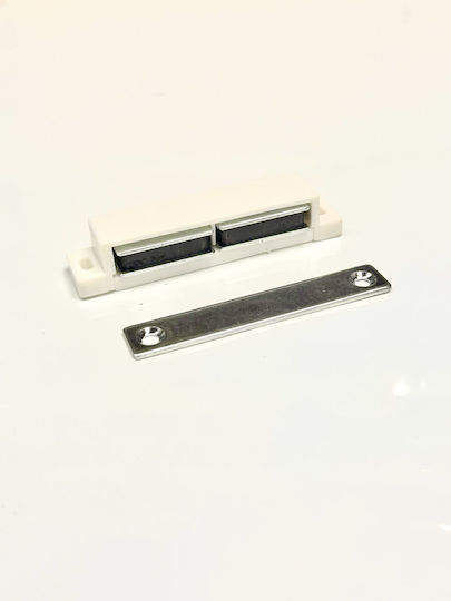 Magnet Türmöbel Weiß 70x15.8x13.3mm Ferrit 2.4kg