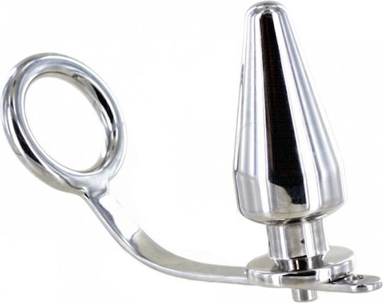 Metalhard Cock Ring Plug Anal 80 X 55 Mm
