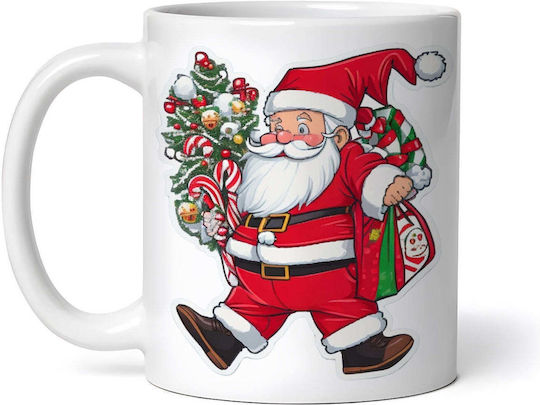 Santa Claus With Christmas Tree Κούπα με Άγιο Βασίλη (με Προσωποποίηση) Santa Claus With Christmas Tree Κούπα με Άγιο Βασίλη (με Προσωποποίηση)