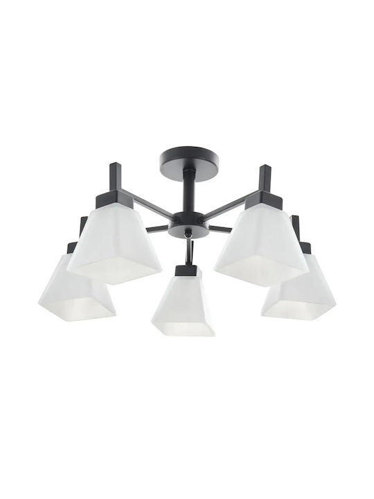 Chandelier Julins Таванна плафониера Черна