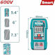 Total Digital Multimeter True RMS with AC / DC / Resistance Measurement TMT516003