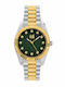 City Link Women's Battery Watch with Silver Steel Bracelet