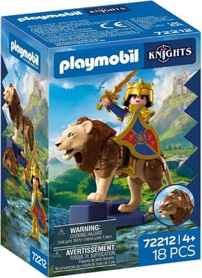 Playmobil Playmobil Ritter Goldener Ritter mit Löwe für 4+ Jahre
