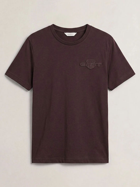 Gant T-Shirt Darkbrown