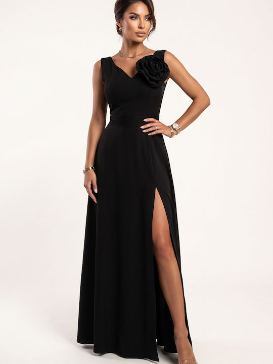 Numoco Summer Maxi Evening Dress Classic Black