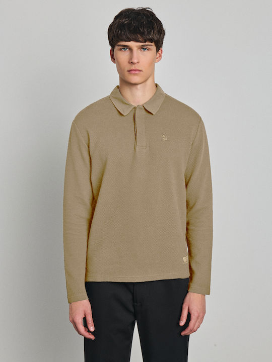Staff Cedric Herrenbluse Langarm Naturfarben
