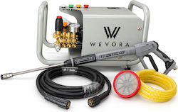Wevora Hydroforce Pro 130 Electric Pressure Washer 2400W with Pressure 130bar and Metal Pump Wevora Hydroforce Pro 130 Electric Pressure Washer 2400W with Pressure 130bar and Metal Pump