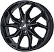 Alutec Adx.02 7.5x18 5x112 Et45 Μαύρο
