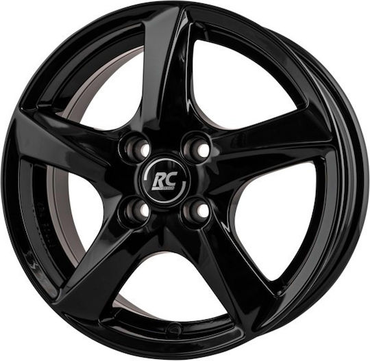 Brock Rc30 6.0x16 4x100 Einpresstiefe Et45 Schwarze Aluminium-Autofelgen