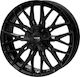 Platin P 125 8,5x20 5x130 Einpresstiefe 35 Schwarz