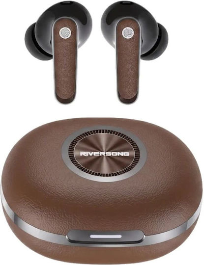 Riversong Utopia H10 In-Ear Bluetooth Kopfhörer mit Ladekoffer Braune