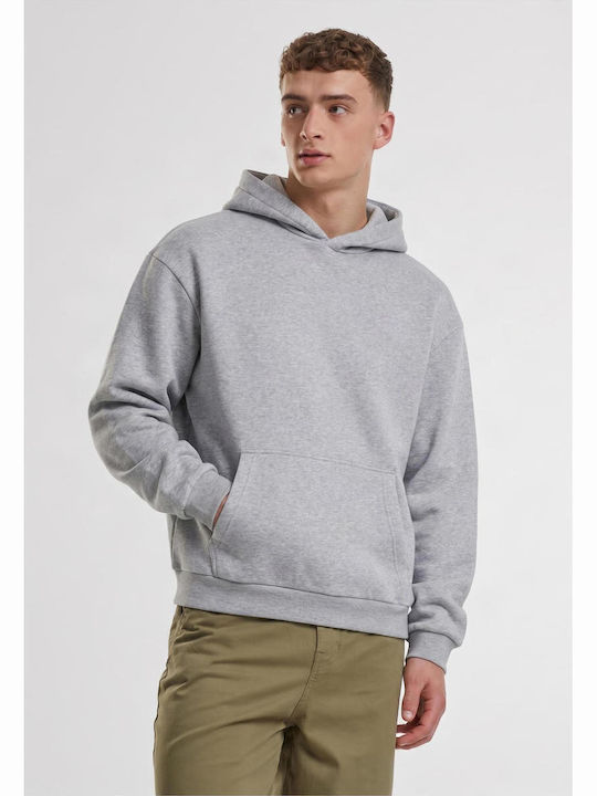 Urban Classics Φούτερ με Κουκούλα Heathergrey