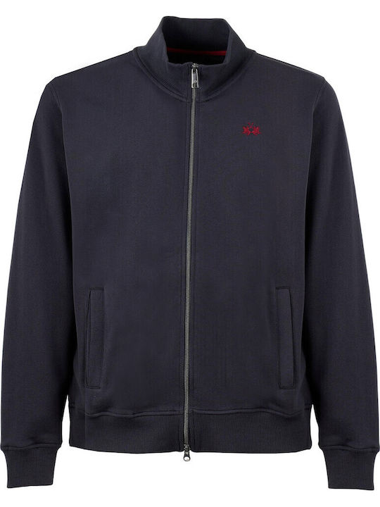 La Martina Cardigan Navy Blazer