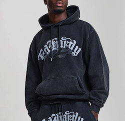 Ed Hardy Φούτερ Μαύρο με Κουκούλα Ed Hardy Φούτερ Μαύρο με Κουκούλα