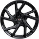 Platin P 107 7.5x19 5x120 Einpresstiefe 45 Schwarz