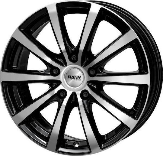Platin P 69 7.5x17 5x120 Et55.1 Schwarz Aluminium-Autofelgen