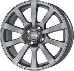 Platin P 58 6.5x15 4x100 Et38 Γκρι Ανθρακί