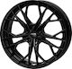 Platin P 118 8.5x19 5x120 ET35 Black Aluminum Car Wheels