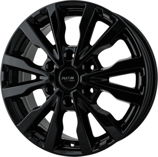 Platin P 86 8.5x17 6x139.7 Offsetul Jantei 55 Neagră