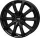 Platin P 69 7.0x16 5x108 Et44.1 Jante Aliaj Negre