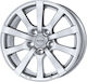 Platin P 58 7.0x16 5x108 Отместване На Джанта 46 Сребрист
