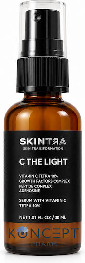 Skintra C The Light Vitamin C Tetra 10% Face Serum with Vitamin C for Detoxifying & Brightening 30ml