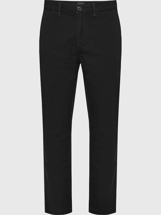 Funky Buddha Men's Chino Elastic Regular Fit Black