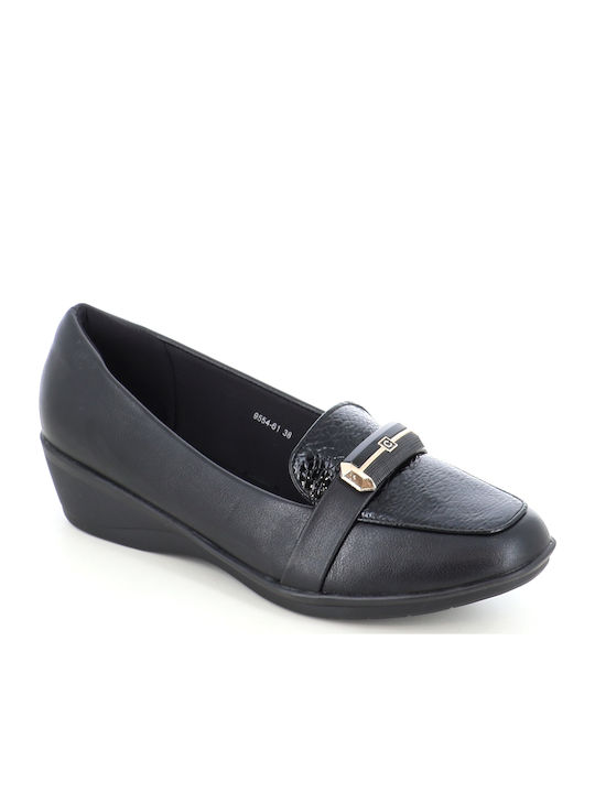Damen Mokassins in Schwarz Farbe 41/9554-61_MAUR