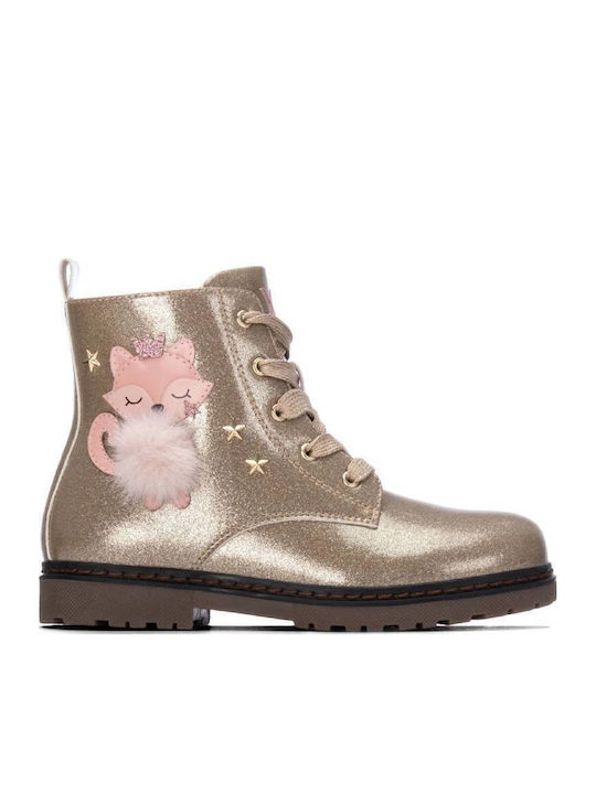 Xti Kinderstiefel aus Lackleder mit Reissversch...