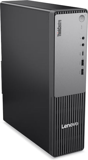 Lenovo ThinkCentre neo 55s Gen 6 Настолен компютър (Ryzen 5-220/16GB DDR5/512GB SSD/Без операционна система) с Клавиатура (US)