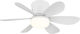 Globo Lighting Ανεμιστήρας Οροφής με Φως Μαύρος / Λευκός