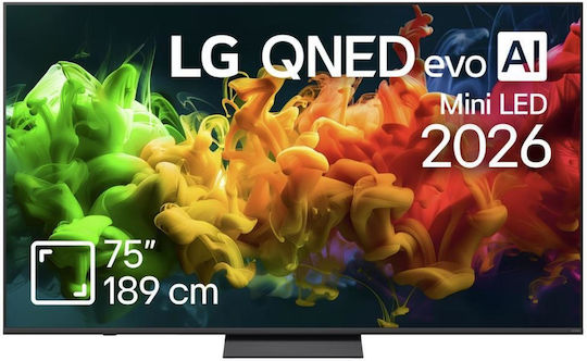 LG Smart TV 75" 4K UHD Mini LED Evo AI QNED8E HDR (2026) 75QNED8EB3A