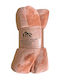 TnS Super Soft Decke Moné 150x220cm Orange